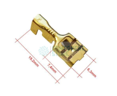 6,3MM KABLO TERMİNALİ SF2D ( HF2D ) TIRNAKLI